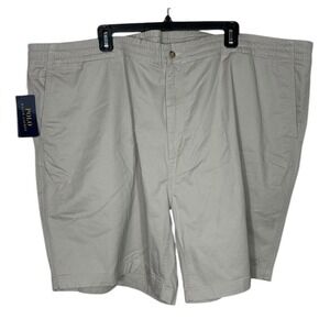 Polo Ralph Lauren Classic Stretch Chino Khaki Shorts Size 5XB NEW Preppy
